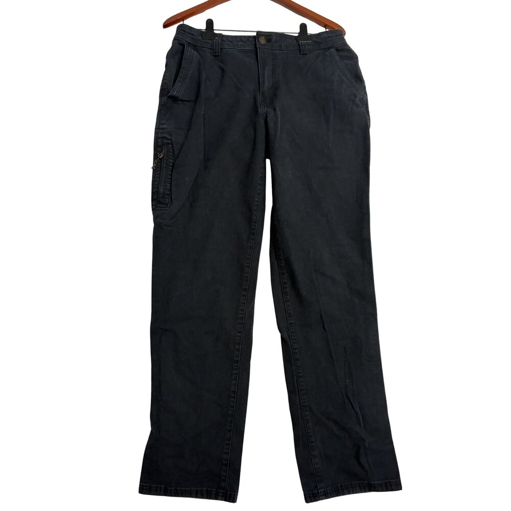 Legendary Outfitters Men's Black Cargo Utility Pants 32x32 Stretch Cotton